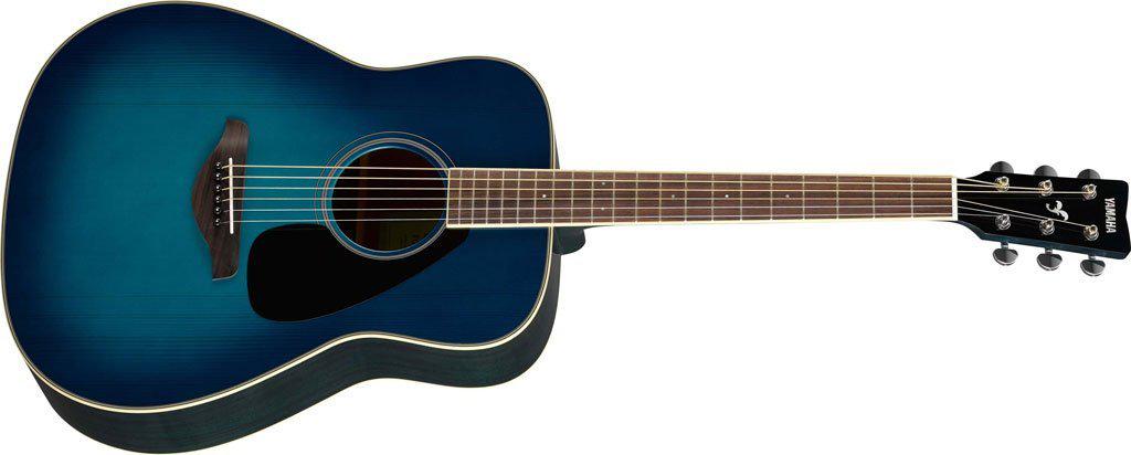 Yamaha FG820 Dreadnought Acoustic - Sunset Blue