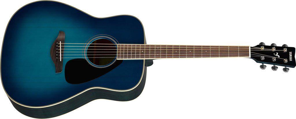 Yamaha FG820 Dreadnought Acoustic - Sunset Blue by Yamaha