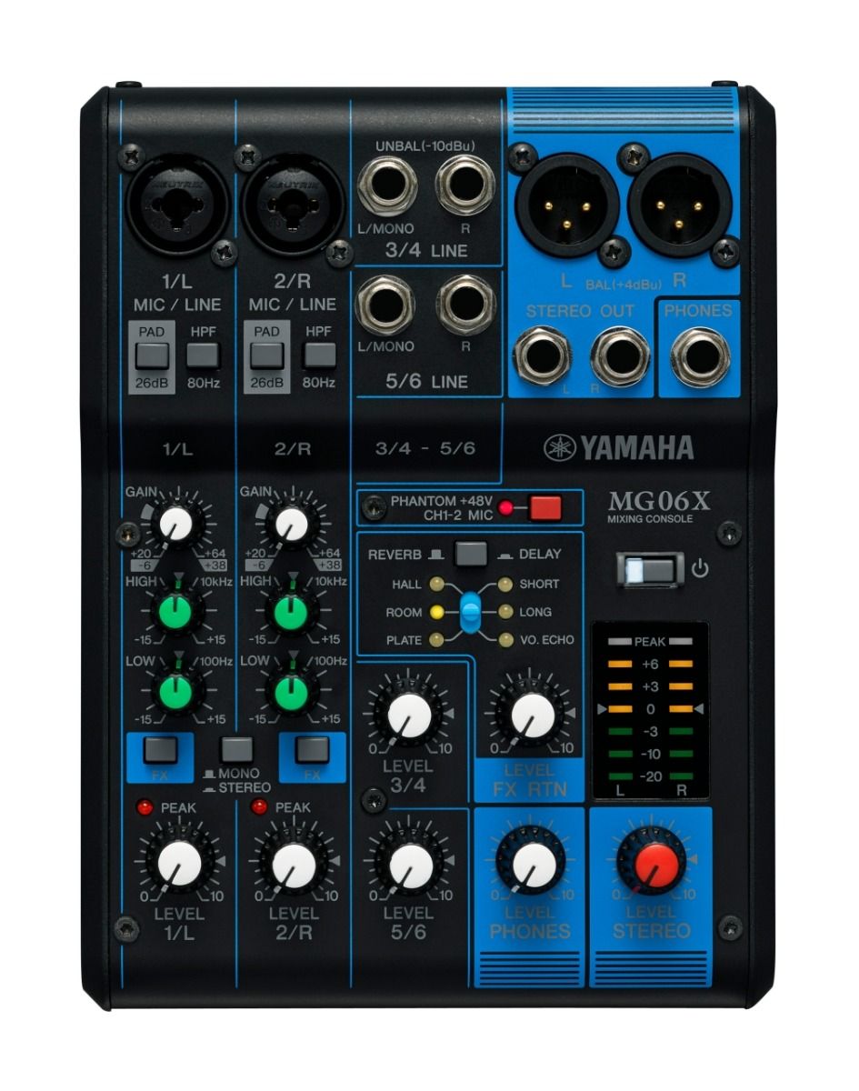 Yamaha MG06X Mixing Console by Yamaha