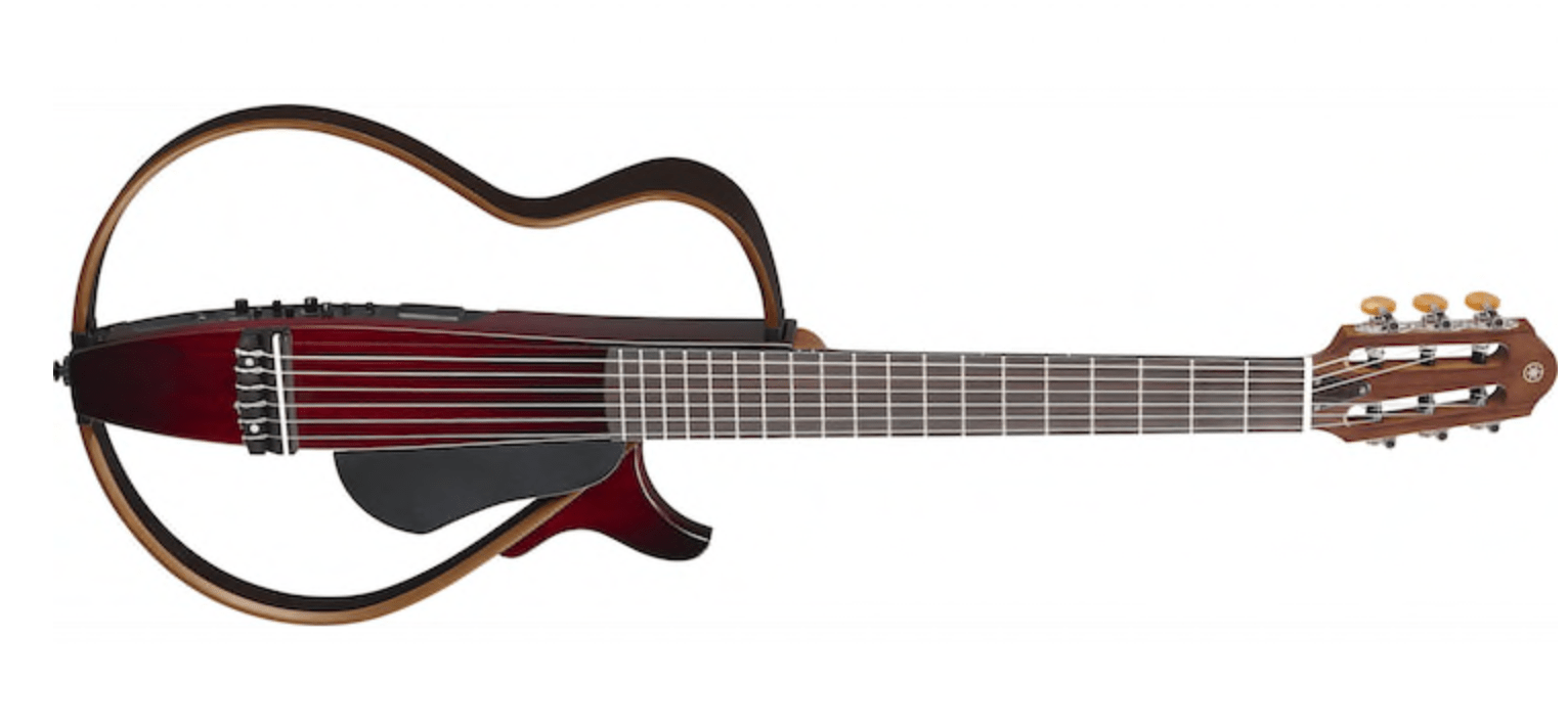 YAMAHA SILENT GUITAR SLG200N CRIMSON RED BURST by Yamaha