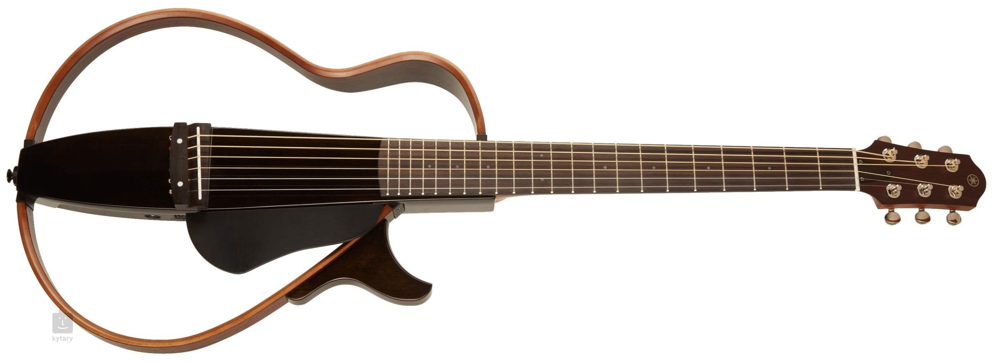 Yamaha Silent Guitar SLG200S Translucent Black by Yamaha