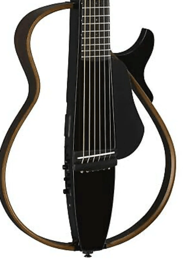 Yamaha SLG200NT Silent Classical Guitar - Trans Black by Yamaha