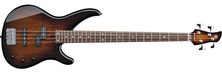 Yamaha TRBX174EW Electric Bass Tobacco Brown Sunburst by Yamaha