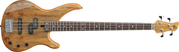 Yamaha TRBX174EW Exotic Wood 4-String Bass, Natural