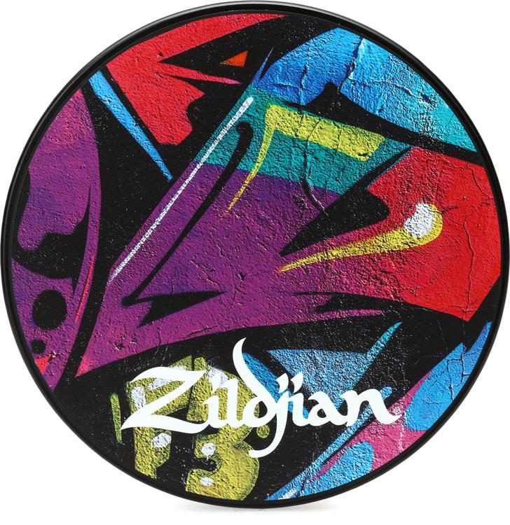 Zildjian 12" Grafitti Practice Pad by Coast Music