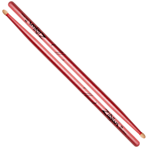 Zildjian 5A Chroma Pink (Metallic Paint) by Coast Music